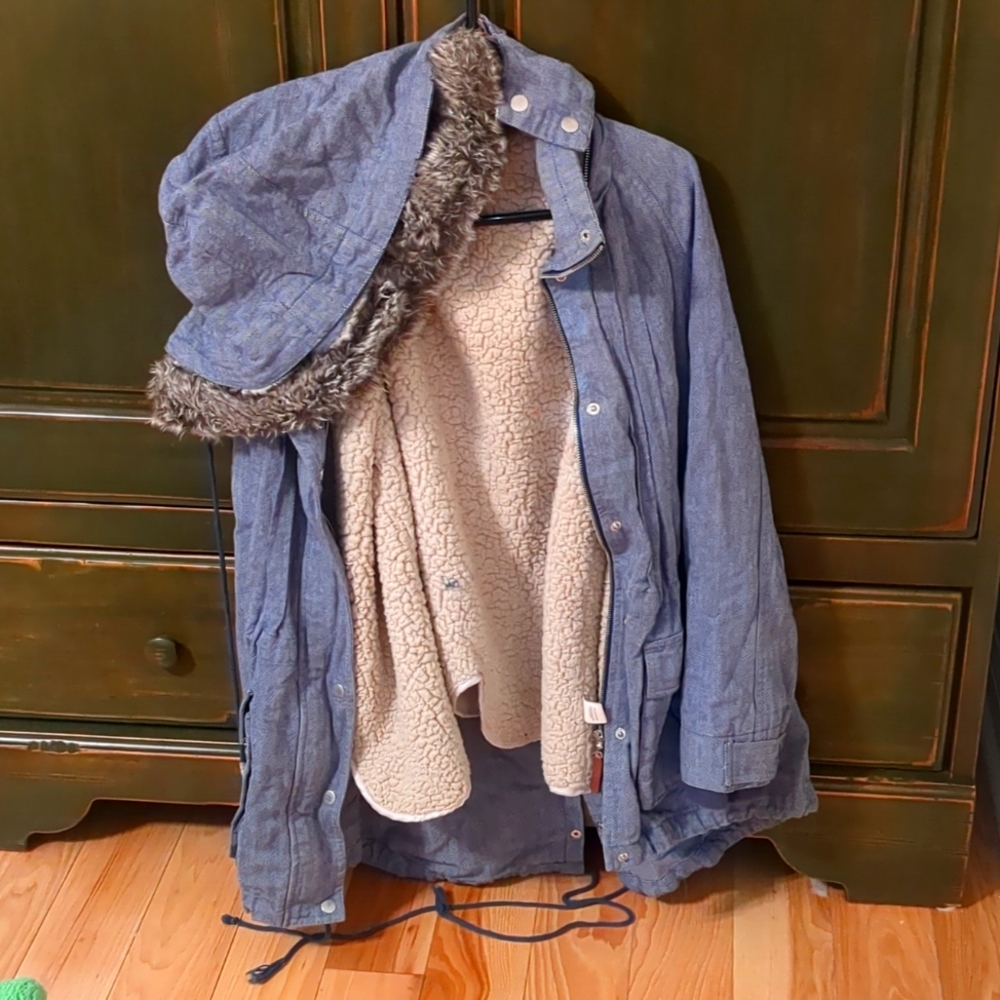 Free People hooded jacket